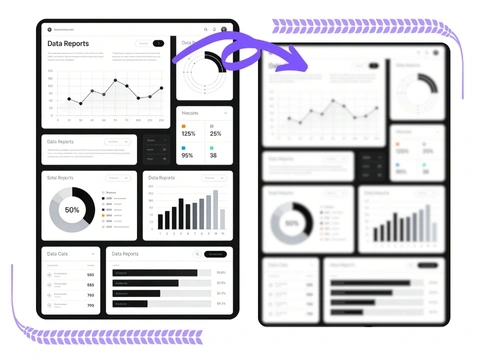 즉시 소셜 미디어 준비 완료 비주얼