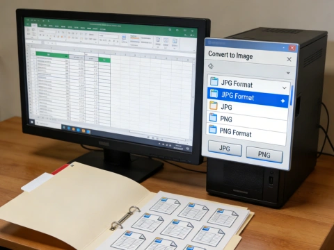 개별 페이지를 이미지로 추출하기