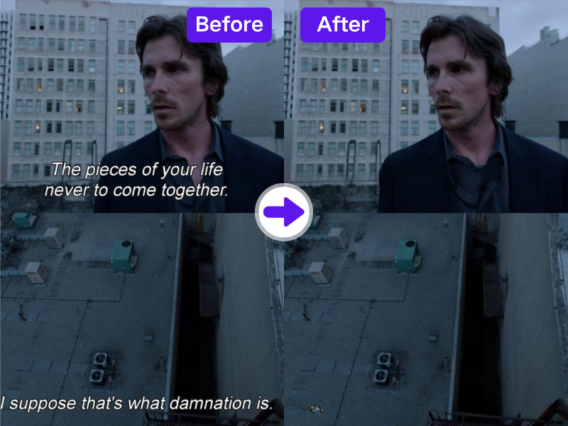 Flux de travail fluide pour les créateurs et les agences avec le suppresseur de sous-titres de vidéo