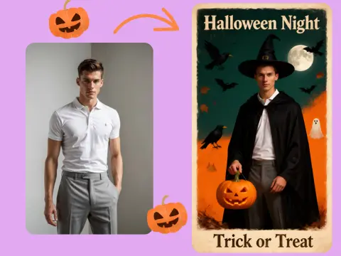 探索万圣节自定义模板和海报创意