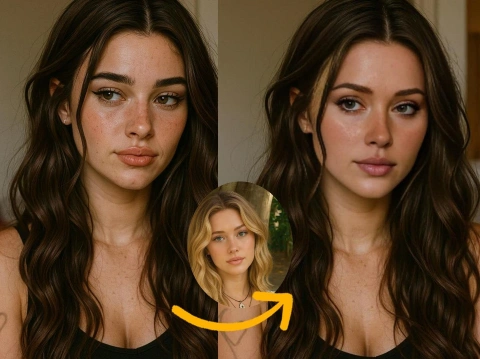 Çoklu Yüz Değiştirme: Grup Fotoğraflarında Başları Takas Edin