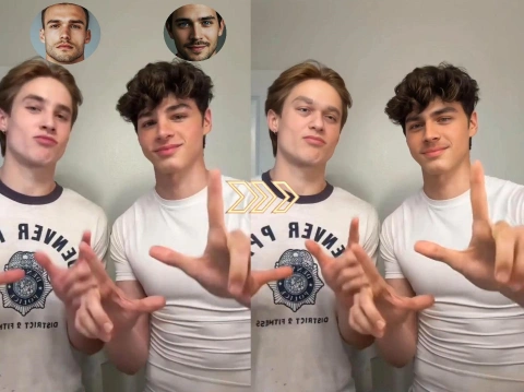 हैंडसम स्टाइल के लिए ऑनलाइन फ्री मल्टीपल वीडियो फेस स्वैप