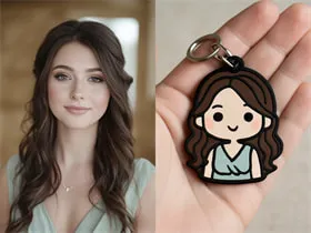 Generador de llaveros Chibi
