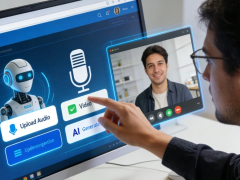 在線生成AI化身視頻無需編輯技能