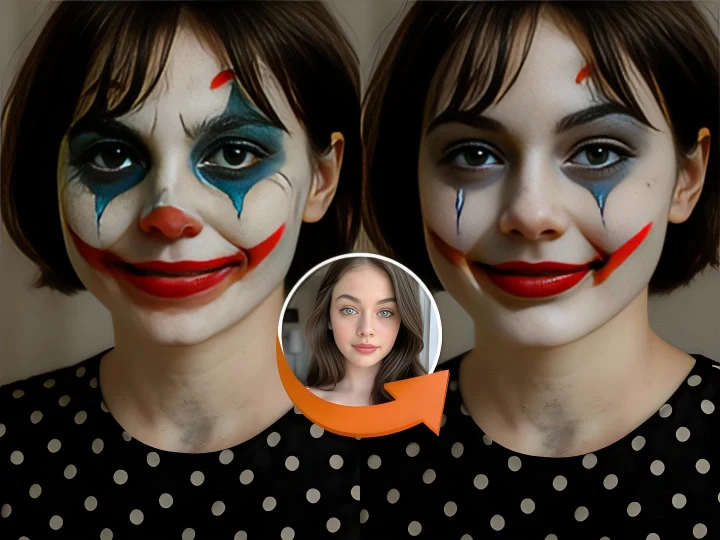 Посетите кладбище с Horror Photo Face Swap