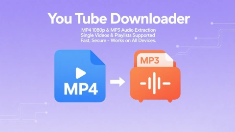 Kostenloser YouTube-Downloader für MP4-, MP3- und Audioextraktion