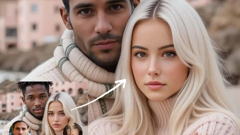 Soziale Medien & Influencer: Köpfe auf mehreren Fotos tauschen
